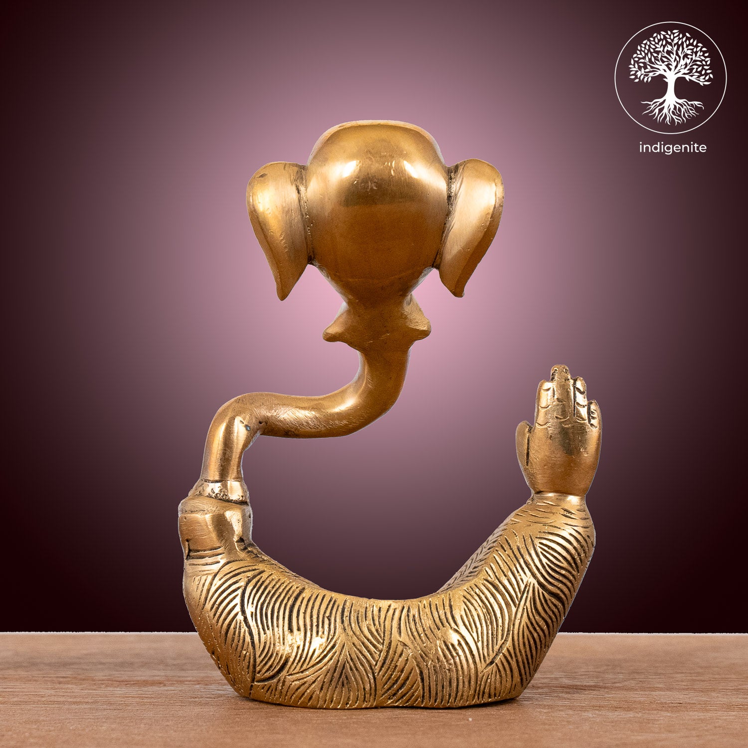 Modern Lord Ganesh Idol - Brass Statue | 6 Inch