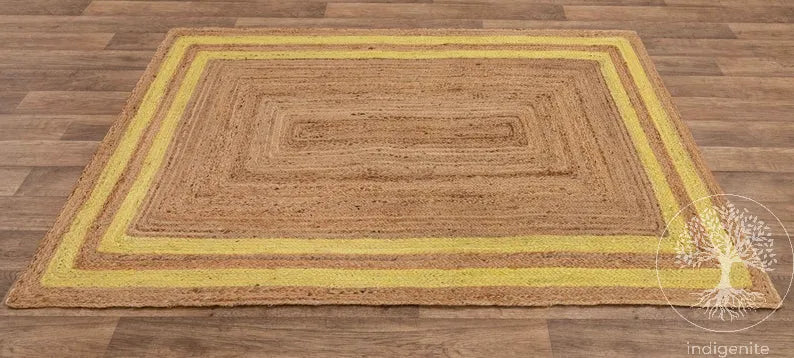 Golden Glow - Jute Braided Rugs