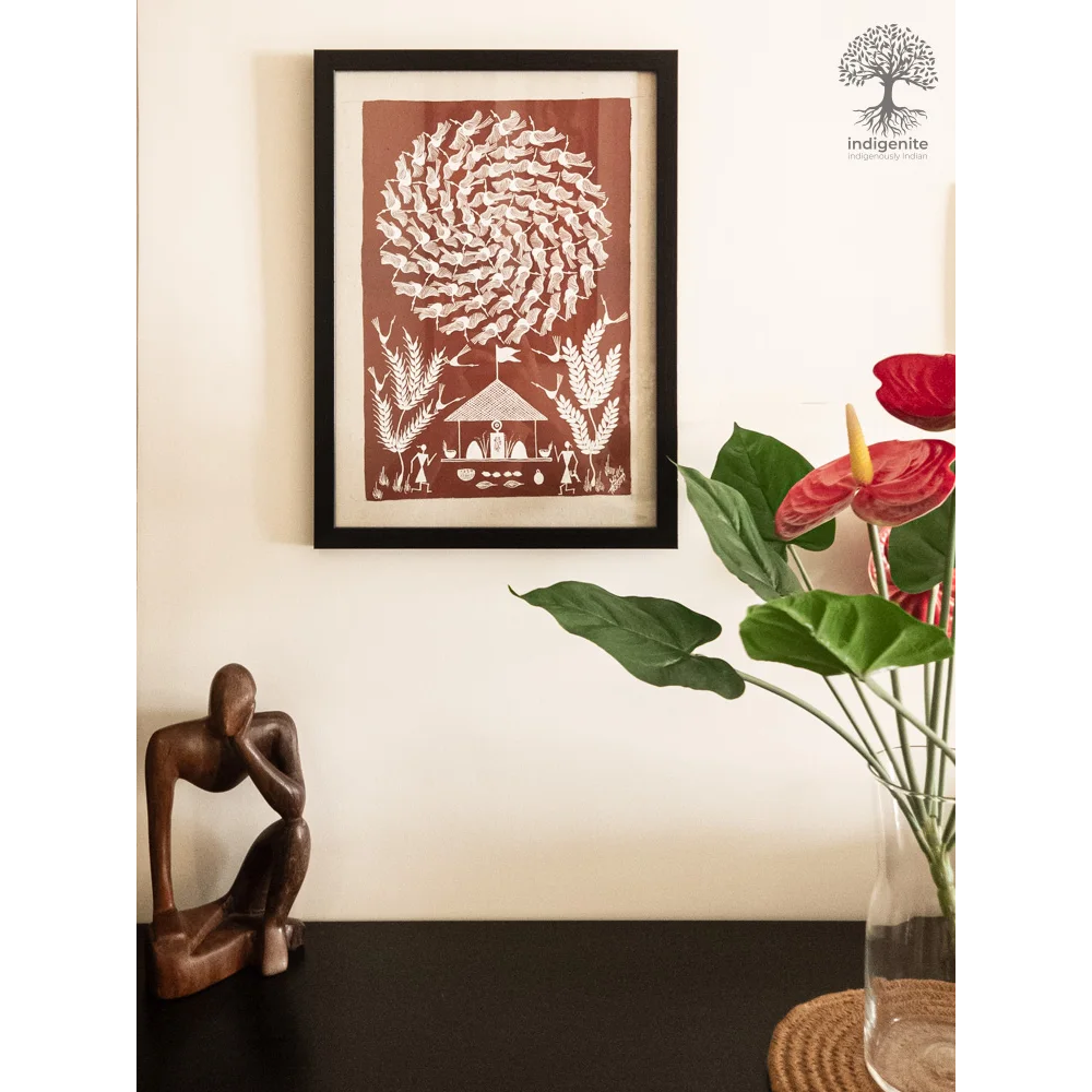 Shop Tribal Arts Online Warli Folk Art Indigenite