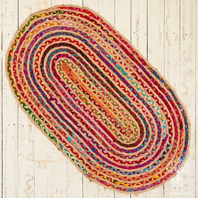 Radiant Rhapsody - Jute Braided Rugs