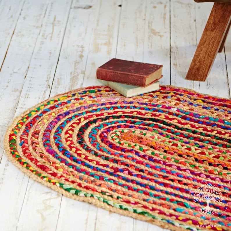 Radiant Rhapsody - Jute Braided Rugs