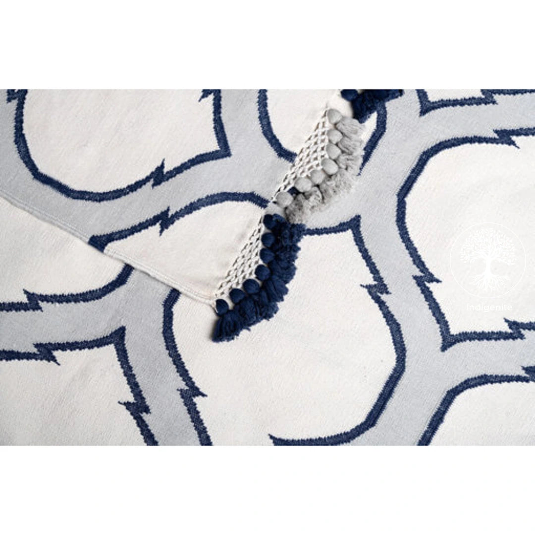 Buy Cotton Flatweave Rugs Online Koyna Indigenite