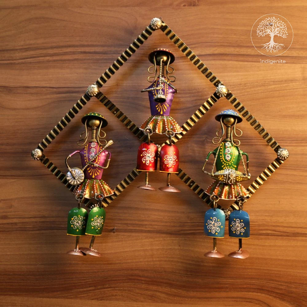 Buy Handcrafted Wall Hanging Dolls Home Accent Indigenite